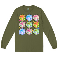 Army Green disco balls Long Sleeve Tee - MaliasSmallBusiness