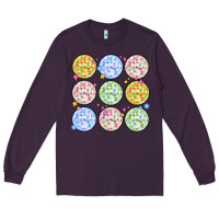 Plum disco balls Long Sleeve Tee - MaliasSmallBusiness