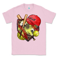 Bubblegum Pink softball home plate Classic Tee - Zillion Design Studio