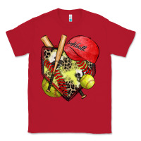 Red softball home plate Classic Tee - Zillion Design Studio