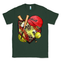 Sports Green softball home plate Classic Tee - Zillion Design Studio