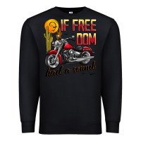 Black if freedom had a sound Premium Sweatshirt - JahusDesignShop