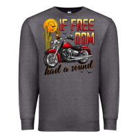 Charcoal Heather if freedom had a sound Premium Sweatshirt - JahusDesignShop