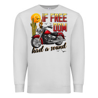 Dove Grey if freedom had a sound Premium Sweatshirt - JahusDesignShop