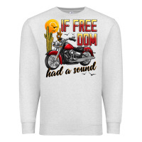 Oatmeal Heather if freedom had a sound Premium Sweatshirt - JahusDesignShop