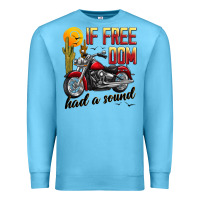 Ocean Blue if freedom had a sound Premium Sweatshirt - JahusDesignShop