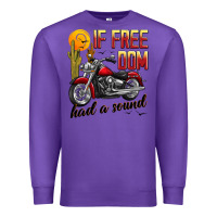 Purple if freedom had a sound Premium Sweatshirt - JahusDesignShop