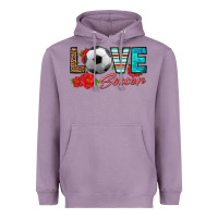 Lavender love soccer Heavyweight Hoodie - HRA Design Shop
