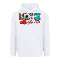 White love soccer Heavyweight Hoodie - HRA Design Shop
