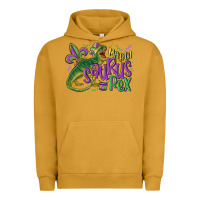 Pigment Peanut Butter mardi saurus rex mardi gras Urban Hoodie - MaliasSmallBusiness