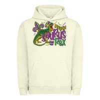 Pigment Pistachio mardi saurus rex mardi gras Urban Hoodie - MaliasSmallBusiness