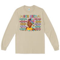 You Are Beautiful Victorious Enough Strong Long Sleeve Tee | Teevron
