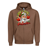 Chestnut dont stop believin Zipper Hoodie - Zillion Design Studio