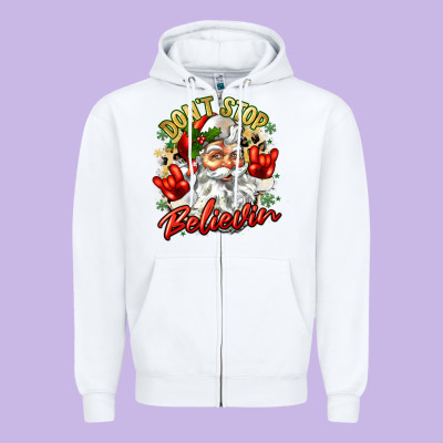 Zipper Hoodie dont stop believin