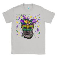 Moon Dust mardi gras  mask pitbull Classic Tee - RanaPortraitStore