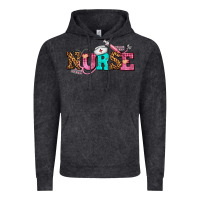 Vintage Black nurse with nurse element Vintage Hoodie - AdoDesignShop
