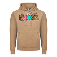 Nurse With Nurse Element Vintage Hoodie | Teevron