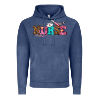 Vintage Denim nurse with nurse element Vintage Hoodie - AdoDesignShop