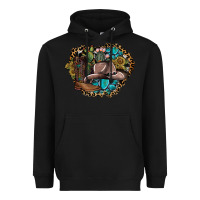 Black western design Heavyweight Hoodie - SublimationCraftShop