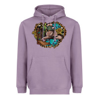 Lavender western design Heavyweight Hoodie - SublimationCraftShop
