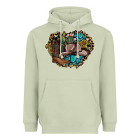 Matcha western design Heavyweight Hoodie - SublimationCraftShop