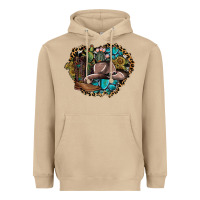 Mushroom western design Heavyweight Hoodie - SublimationCraftShop