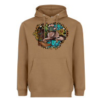 Toasted Coconut western design Heavyweight Hoodie - SublimationCraftShop