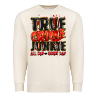 Sandshell true crime junkie all day every day Premium Sweatshirt - JahusDesignShop