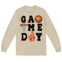 Mushroom basketball game day Long Sleeve Tee - MaliasSmallBusiness