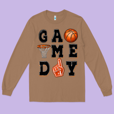 Long Sleeve Tee basketball game day