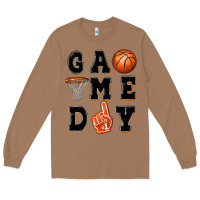 Toasted Coconut basketball game day Long Sleeve Tee - MaliasSmallBusiness