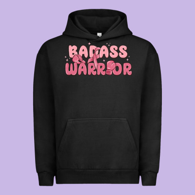 Badass Warrior Urban Hoodie Designed By Maliassmallbusiness