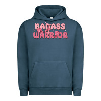 Pigment Midnight Navy badass warrior Urban Hoodie - MaliasSmallBusiness