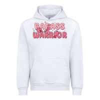 White badass warrior Urban Hoodie - MaliasSmallBusiness