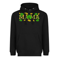 Black St. Patricks Day mama Heavyweight Hoodie - Neo Western