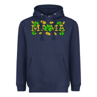 Navy St. Patricks Day mama Heavyweight Hoodie - Neo Western