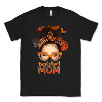 Black basketball messy bun mom Classic Tee - texasbilliewilder