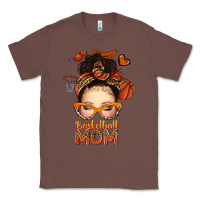 Chestnut basketball messy bun mom Classic Tee - texasbilliewilder