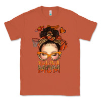 Copper basketball messy bun mom Classic Tee - texasbilliewilder