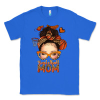 True Royal basketball messy bun mom Classic Tee - texasbilliewilder