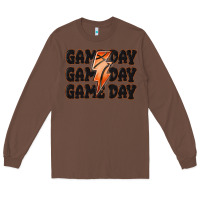 Chestnut game day game day game day basketball Long Sleeve Tee - MaliasSmallBusiness