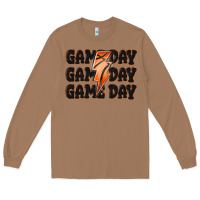 Toasted Coconut game day game day game day basketball Long Sleeve Tee - MaliasSmallBusiness