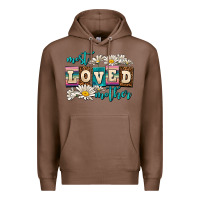 Chestnut most loved mother Premium Hoodie - AdoDesignShop