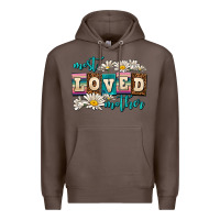 Coffee most loved mother Premium Hoodie - AdoDesignShop