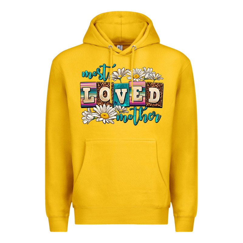 Most Loved Mother Premium Hoodie by AdoDesignShop | Teevron