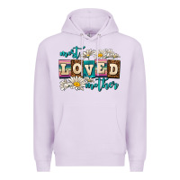 Lilac most loved mother Premium Hoodie - AdoDesignShop