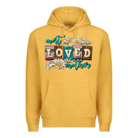 Mustard most loved mother Premium Hoodie - AdoDesignShop