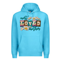 Ocean Blue most loved mother Premium Hoodie - AdoDesignShop