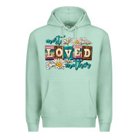 Seafoam most loved mother Premium Hoodie - AdoDesignShop