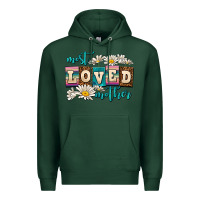 Sports Green most loved mother Premium Hoodie - AdoDesignShop